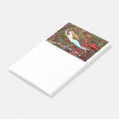 Goldstar-Meerjungfrau Post-it Klebezettel (angewinkelt)