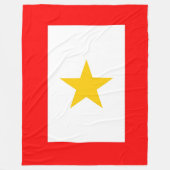 Goldstar-Mütter Fleecedecke (Vorderseite)