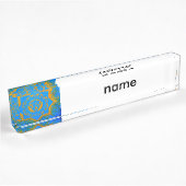 Goldstar Namensplakette