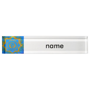 Goldstar Namensplakette