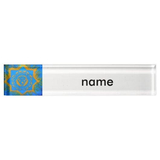 Goldstar Namensplakette (Vorderseite)