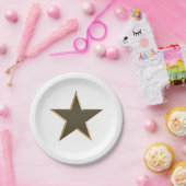 Goldstar patriotica pappteller (Party)