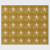 Goldstar-Umhüllungspapier Geschenkpapier (Flach)