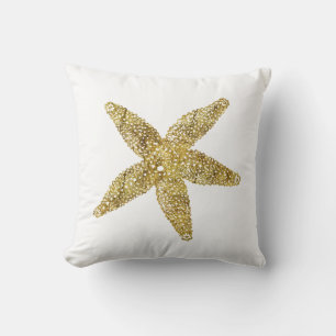 GoldStarfish Kissen