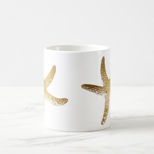 Goldstarfish-Tasse Kaffeetasse (Mittel)