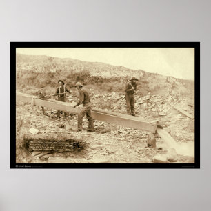 Goldstaub, der Rockerville Sd 1889 gewinnt Poster