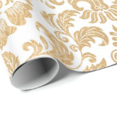 Goldstaub für Wirbel Geschenkpapier (Rolleneckpunkt)