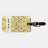 Goldstaub Gepäckanhänger (Vorderseite horizontal)