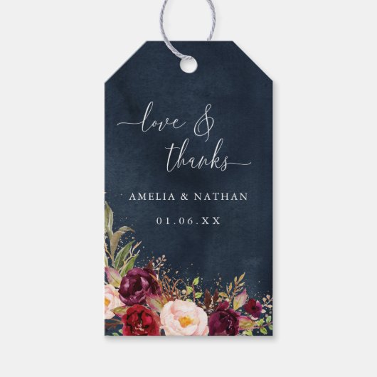 Goldstaub-Hochzeit der Marine Geschenkanhänger (Vorderseite)