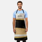 Goldstaub Schönheitsästhesie Schürze (Getragen)