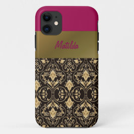 Goldstaub und Rot Case-Mate iPhone Hülle