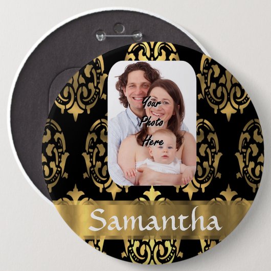 Goldstaube Button (Vorne & Hinten)