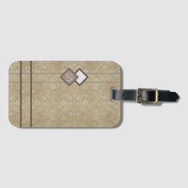 Goldstaube Gepäckanhänger