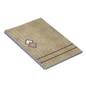 Goldstaube Notizblock (Rechte Seite)