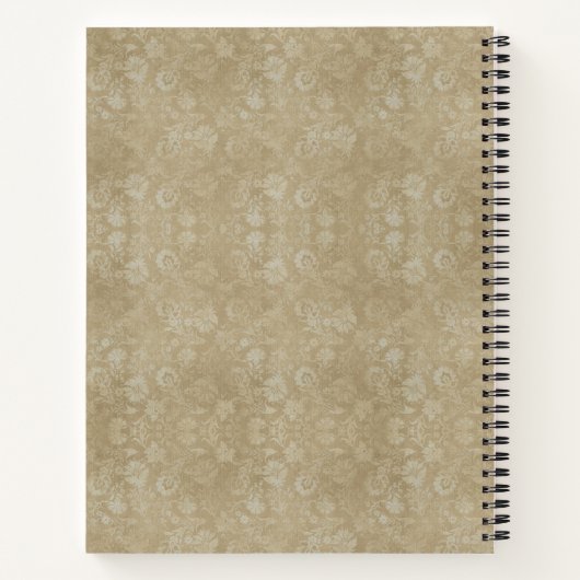 Goldstaube Notizblock (Rückseite)