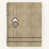 Goldstaube Notizblock (Vorderseite)