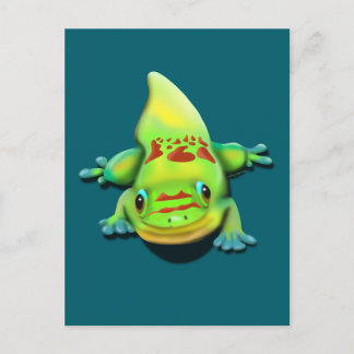 Goldstaubgecko Postkarte