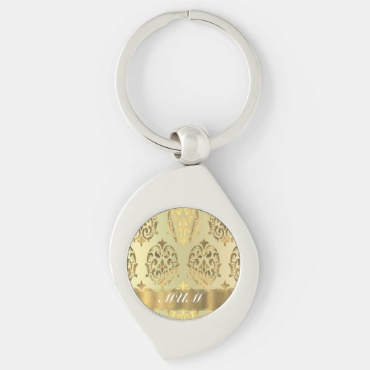 Goldstaubmutter personalisiert schlüsselanhänger (Vorderseite)