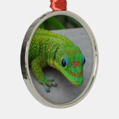 Goldstaubtage Gecko Ornament (Rechts)