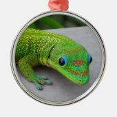 Goldstaubtage Gecko Ornament (Vorne)