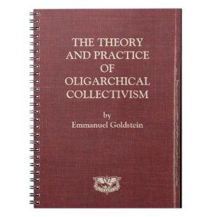 Goldstein Bucheinband-Notizbücher 1984 Notizblock