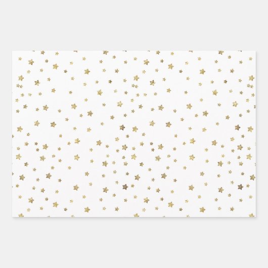 Goldsteine Geschenkpapier Set (Vorderseite)