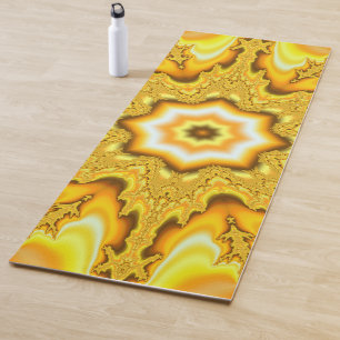 Goldstern-Fraktal Yogamatte