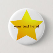 Goldstern - Knopf-Abzeichen Button (Vorderseite)