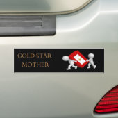 Goldstern-Mutter Autoaufkleber (Auf Auto)