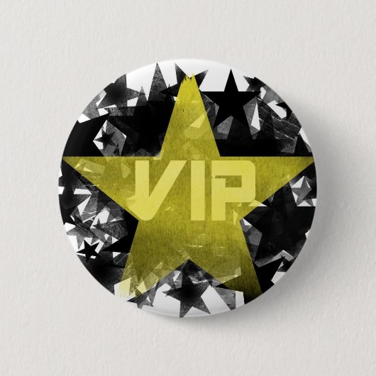 Goldstern VIP Button (Vorderseite)
