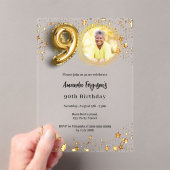 Goldsterne aus dem 90. Foto Acryleinladungen (Insitu (Handheld))