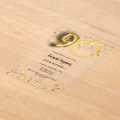 Goldsterne aus dem 90. Foto Acryleinladungen (Ablage )