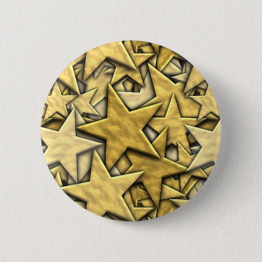 Goldsterne Button (Vorderseite)