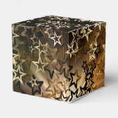 Goldsterne Geschenkschachtel (Rückseite)