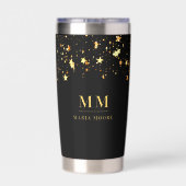 Goldsterne-Markennamen Thermobecher (Rückseite)