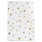 Goldsterne Mittlere Geschenktüte (Vorderseite)