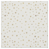 Goldsterne Stoff (Nahaufnahme)