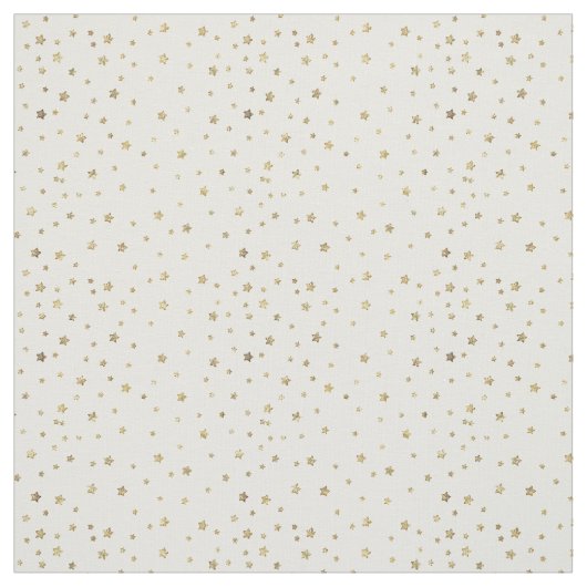 Goldsterne Stoff (Muster)