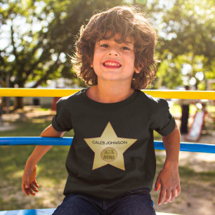 Goldsternhollywood-Superlativ-Kinder T-Shirt