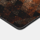 Goldstrahl im geometrischen funkelnd Universum Mon Schreibtischunterlage (Ecke)