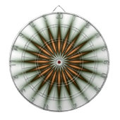 Goldstrahlmuster Dartscheibe (vorne)