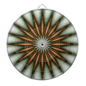 Goldstrahlmuster Dartscheibe (vorne)