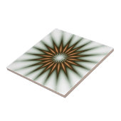 Goldstrahlmuster Fliese (Seite)