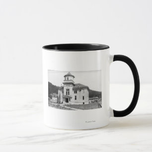 Goldstrand, Oregon-Ansicht des Gerichtsgebäudes Tasse