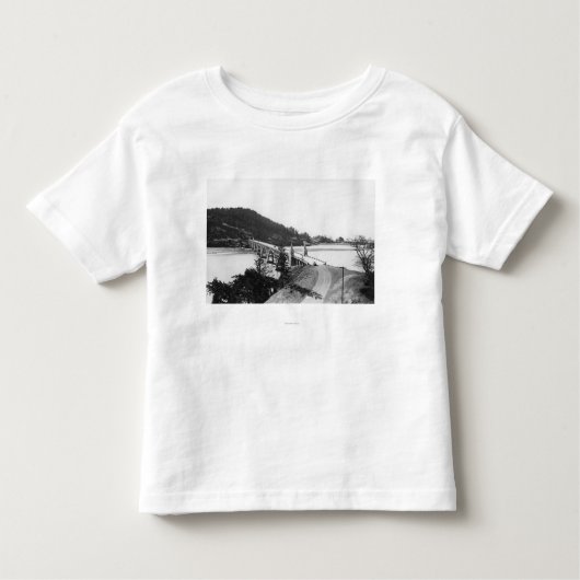 Goldstrand, Oregon-Brücke über Schurken- Fluss Kleinkind T-shirt (Vorderseite)