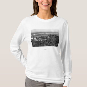Goldstrand, Oregon-Stadtansicht-und T-Shirt