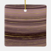 Goldstränge Keramikornament (Rückseite)