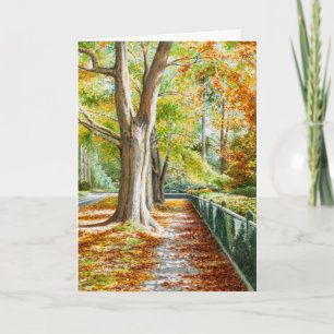 Goldstrassen - dankeskarte