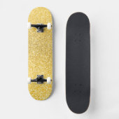 Goldstrassen, Goldskateboard für Glitzer Skateboard (Vorderseite)
