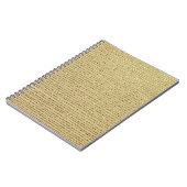 Goldstreifen: Abstrakter Vintager Hintergrund Notizblock (Linke Seite)